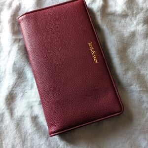 Lark & Ives vegan leather wallet